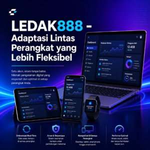 LEDAK888 Sangat Fleksibel